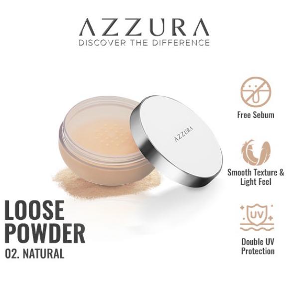 AZZURA LOOSE Powder Bedak Tabur