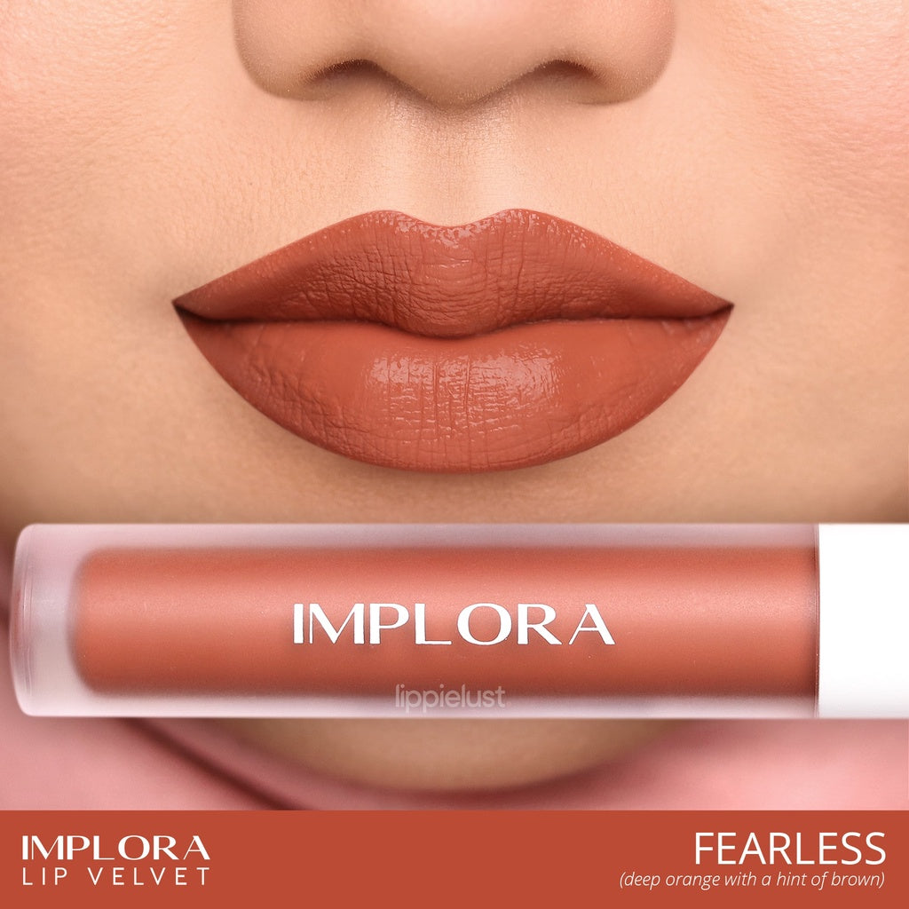 Implora Lip Velvet + Lip Crayon Satin