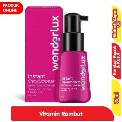Wonderlux Instant Showstopper Hair Vitamin Oil – 75ml Lightweight Shine & Repair Serum