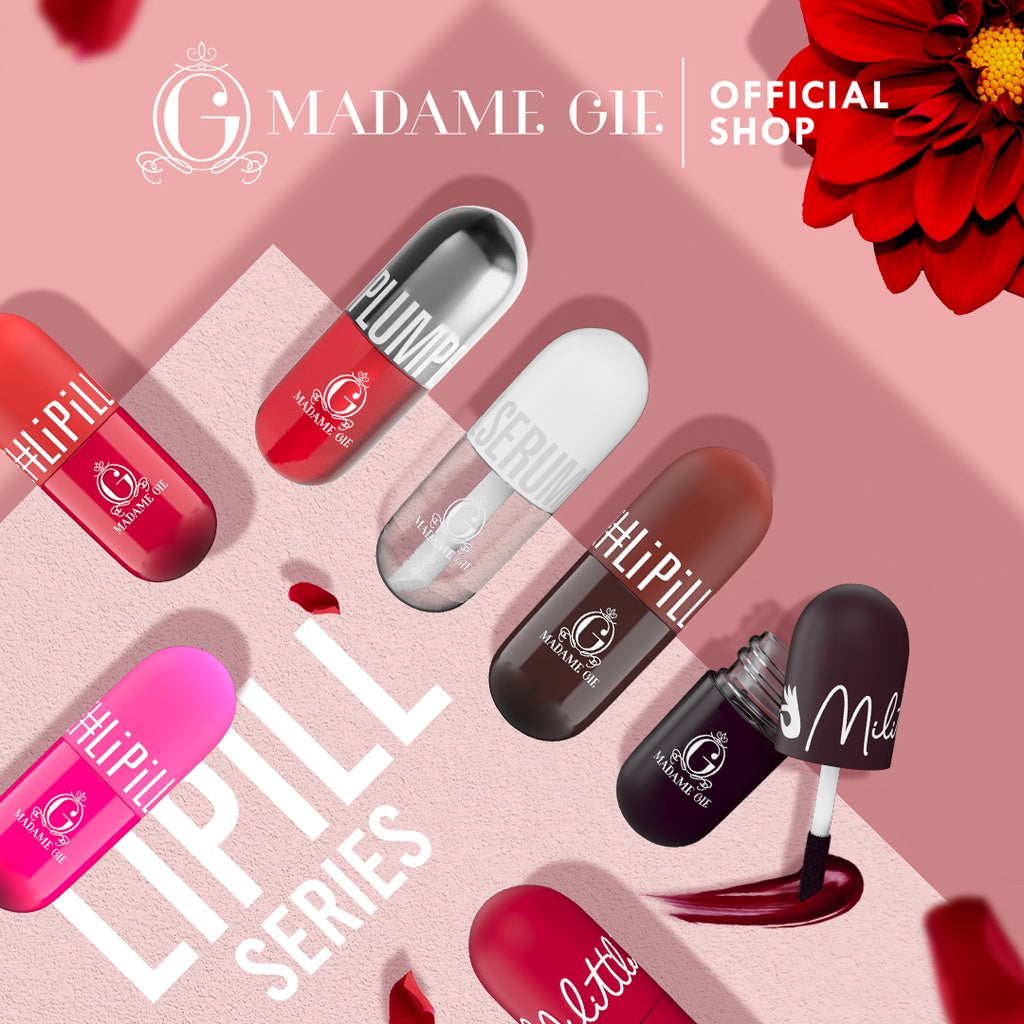 Madame Gie Madame LiPill - Lip Tint Serum Plumper Make Up