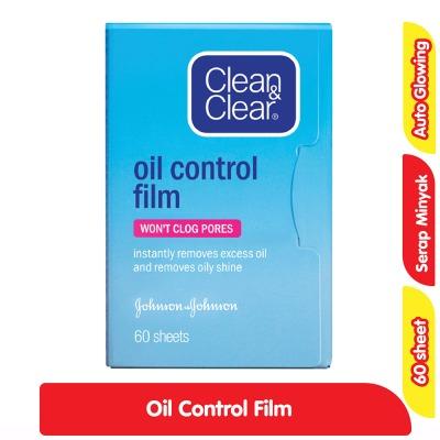 Clean & Clear Oil Control Film – Instant Oil Absorbing Sheets for Face 60 Sheets