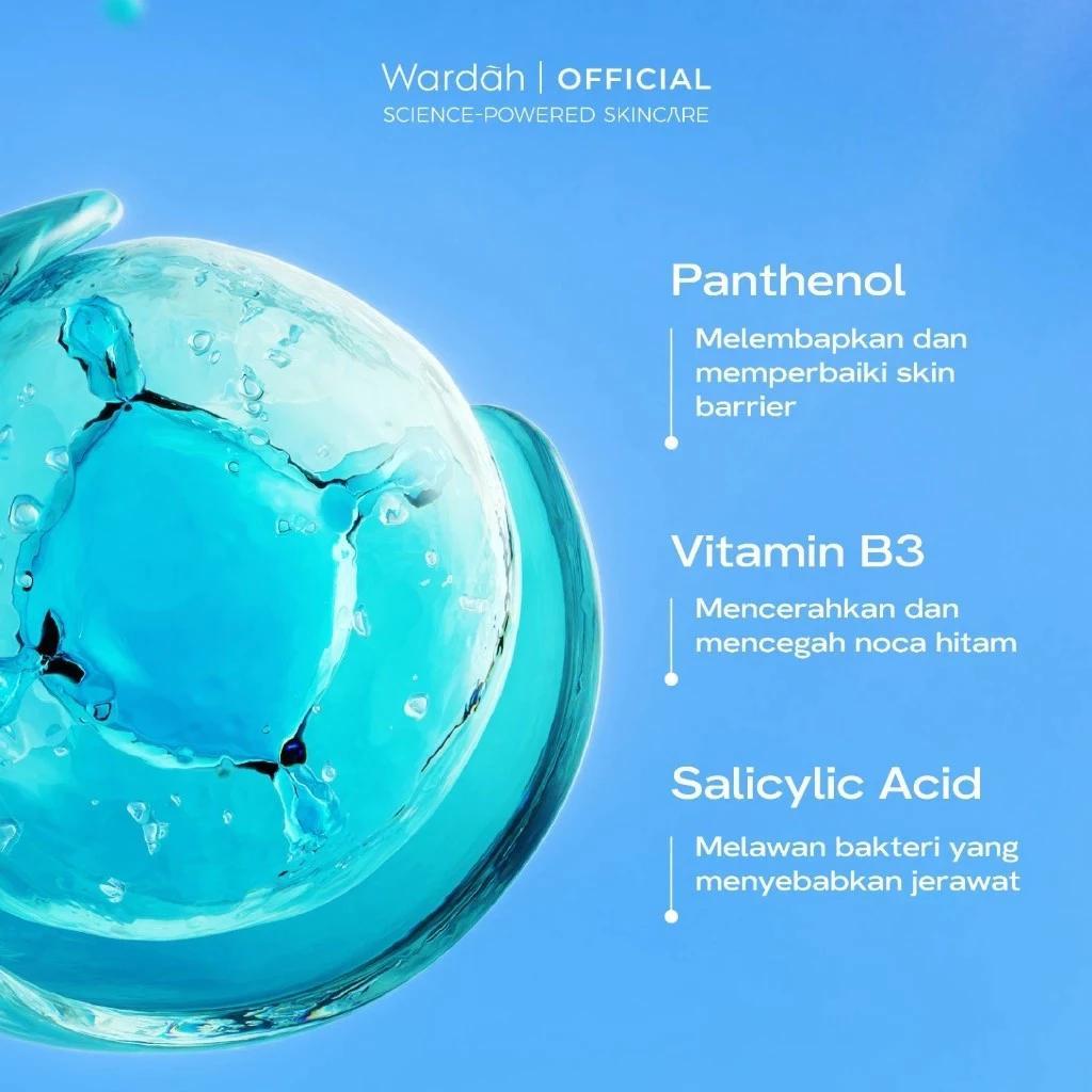 Wardah Acne Calming Sunscreen Serum – SPF 50+ PA++++ UV Shield 25ml