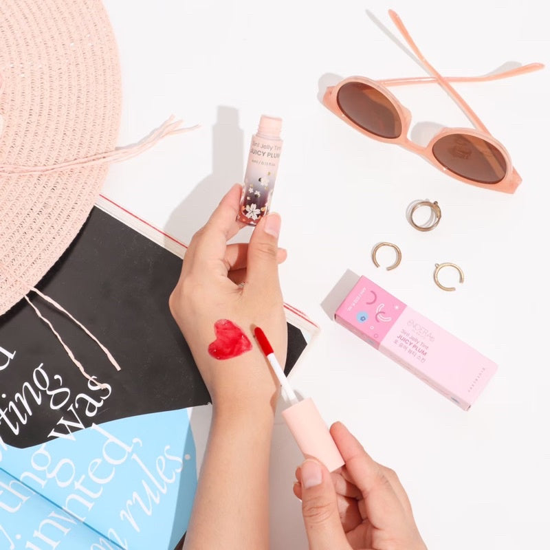 Noera 3 in 1 Jelly Tint Juicy Pulm | Lip Tint Jelly