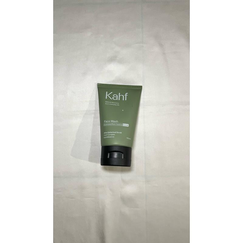 Kahf – Acne & Pore Cleanse Face Wash Scrub 100ml | Deep-Cleaning Scrub for Men with Acne-Prone Skin