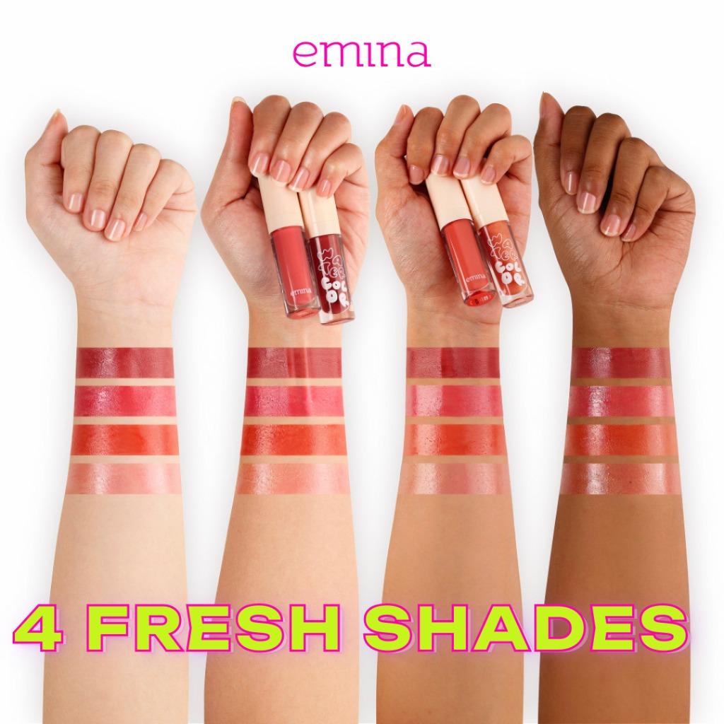Emina Watercolor Tinted Lip Serum – Brightens Lips in 7 Days, Lightweight & Nourishing Formula