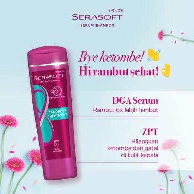 Serasoft Anti-Dandruff Serum Shampoo 170ml Deep Cleansing | Anti-Dandruff Protection | Hair Smoothening Serum Technology