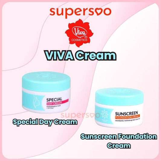 Viva Day Cream & Sunscreen Foundation - Radiant Glow Duo