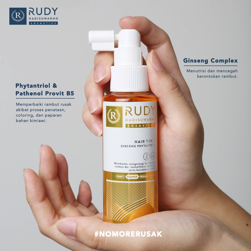 Rudy Hadisuwarno Cosmetics Hair Tonic Ginseng Phytantriol 220 ml