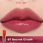 OMG Glassy Lip Tint 2g Moisturizing OH MY GLAM Lip Tint Warna Intense Tahan 12 Jam Skincare Infused