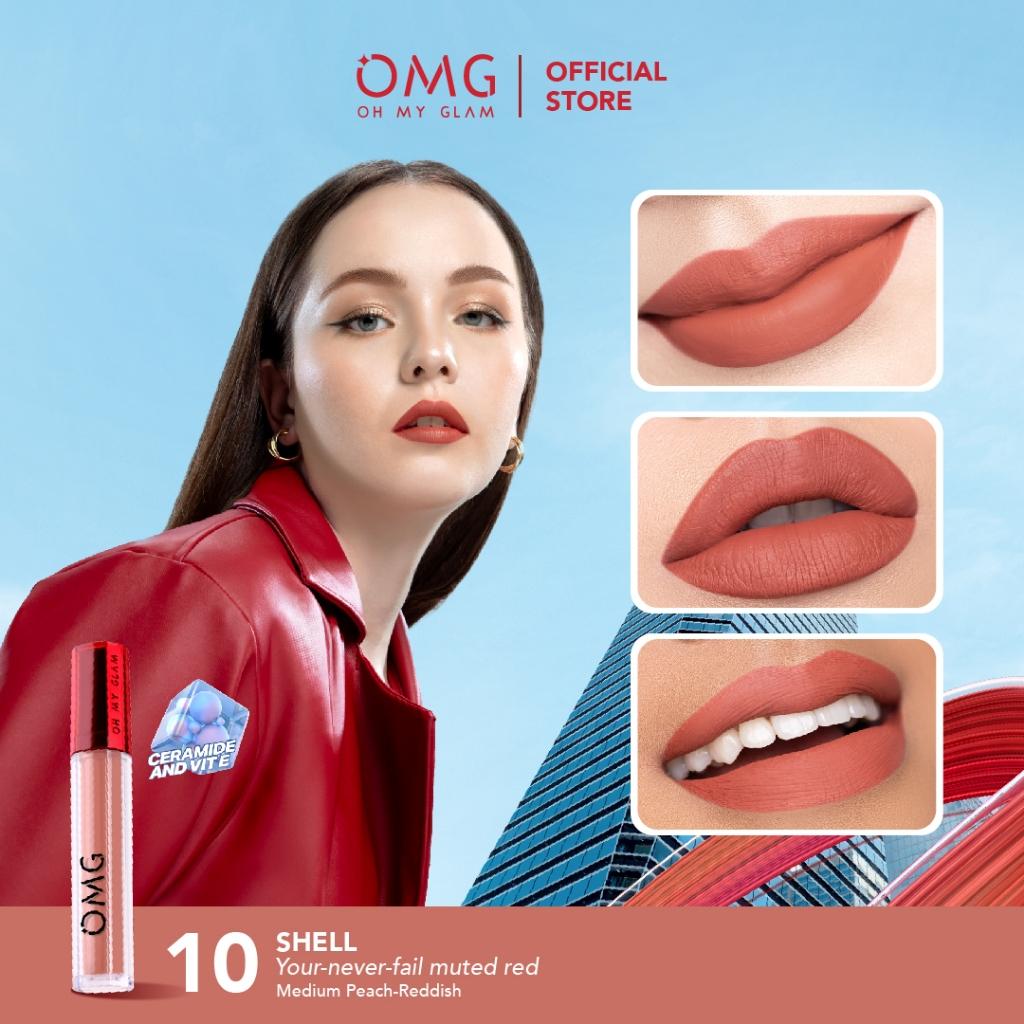 FANCY X JULOI BEAUTY OMG Oh My Glam Mattelast Lip Cream 2.9g | Lip Cream Matte Dengan Warna Intense, Tahan Lama & Ringan
