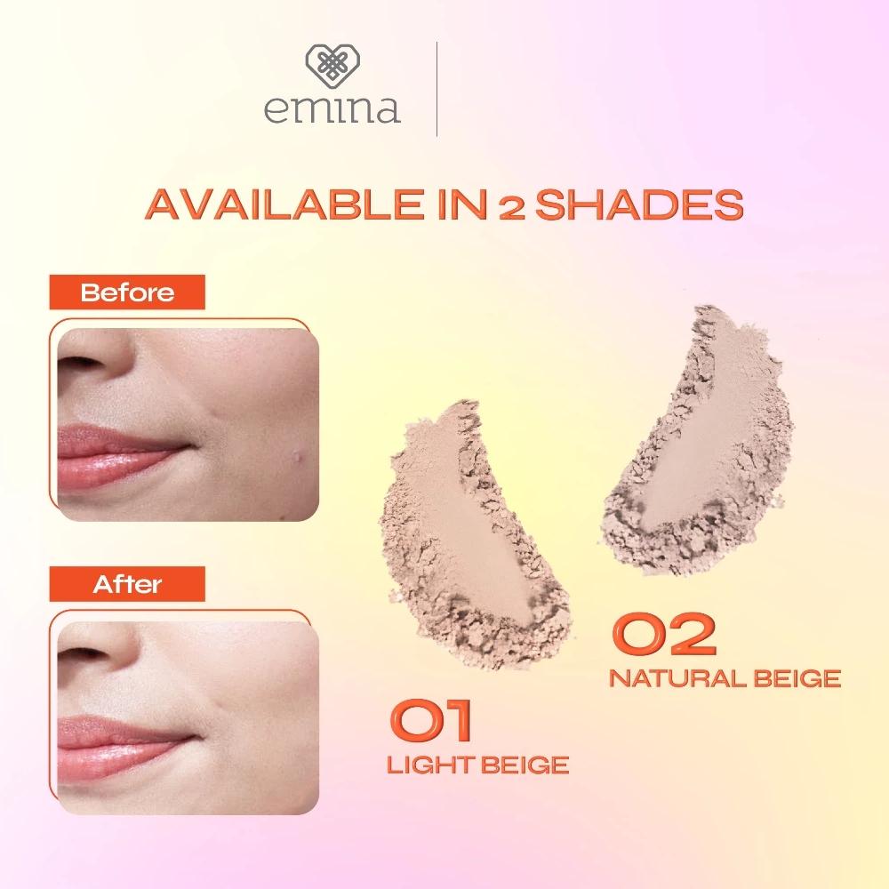 Emina Airy Matte Loose Powder 20g | Shine-Control Lightweight Setting Powder