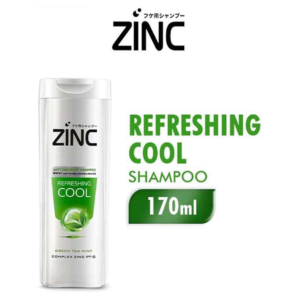 Zinc Anti-Dandruff Shampoo 170ml - Fresh Strong Flake-Free Hair Care Solutions for Various Hair Types & Issues