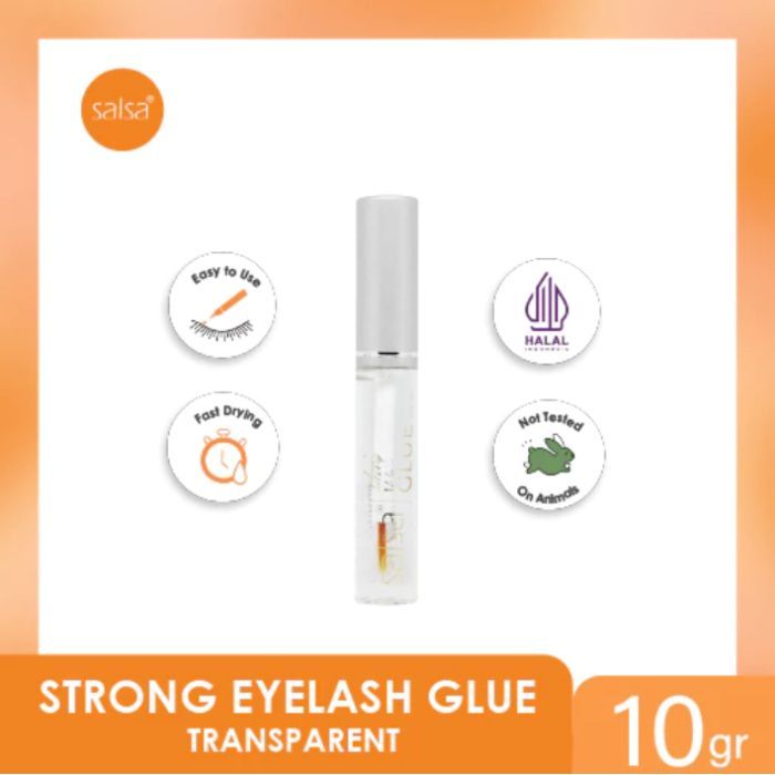 Salsa Strong Eyelash Glue – Multi-Purpose Lash Adhesive for Long-Lasting Hold