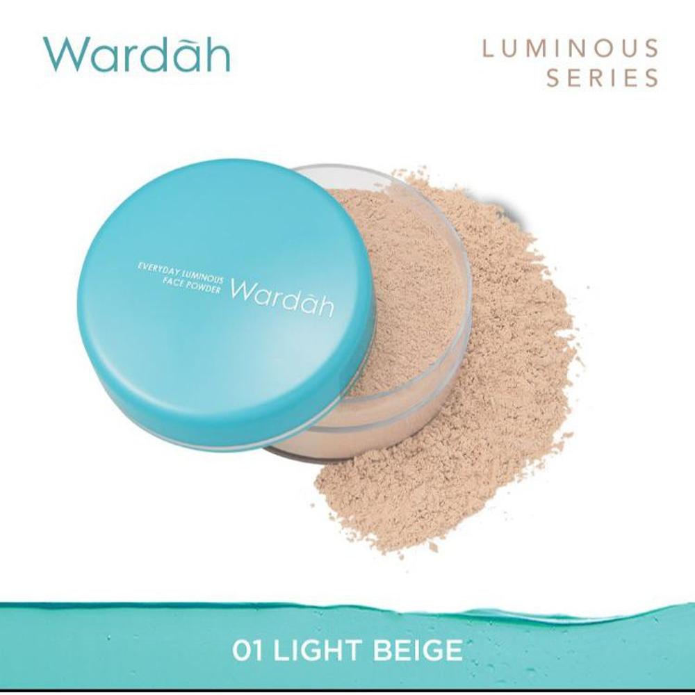 WARDAH Everyday Luminous Series – Face Powder | Creamy Foundation | Compact | BPOM