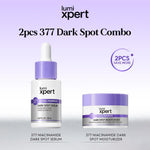 Lumixpert 377 Nicianamide Dark Spot Serum 20ml Menyamarkan noda hitam dan bekas jerawat Meratakan warna kulit dan mengurangi kusam