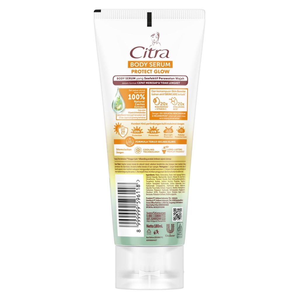 CITRA BODY SERUM SPF 30 PA++ BIO-AHA 180ML