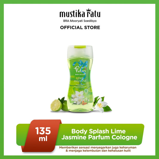 Mustika Puteri Body Splash Lime Jasmine 135ml parfum cologne