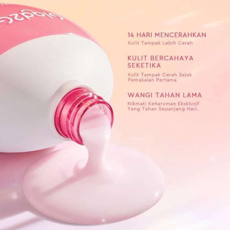 Glad2Glow BerryVelvet Overnight Body Serum – 300mL