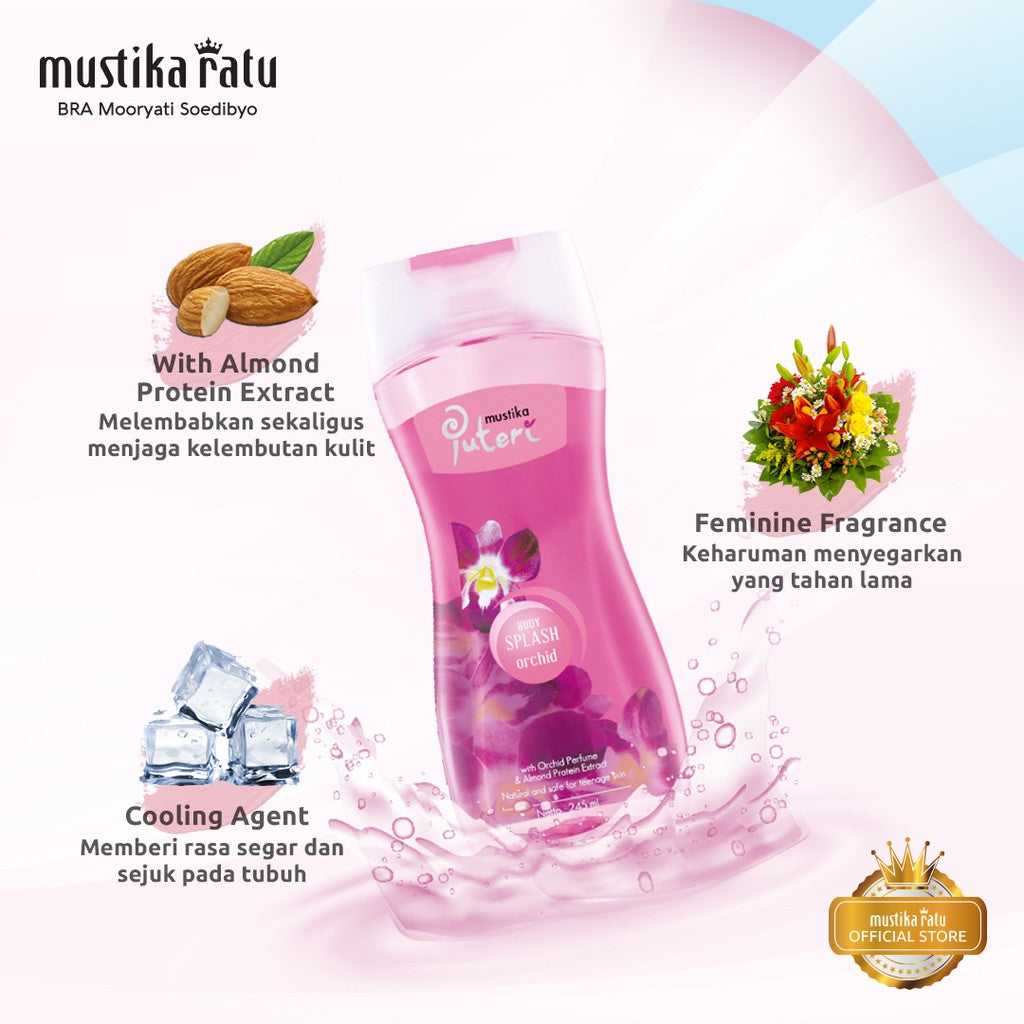 Mustika Puteri Body Splash Orchid 135ml parfum cologne