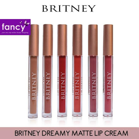 Purbasari Britney Dreamy Matte Lip Cream – Soft Matte, Long-Lasting Lip Color
