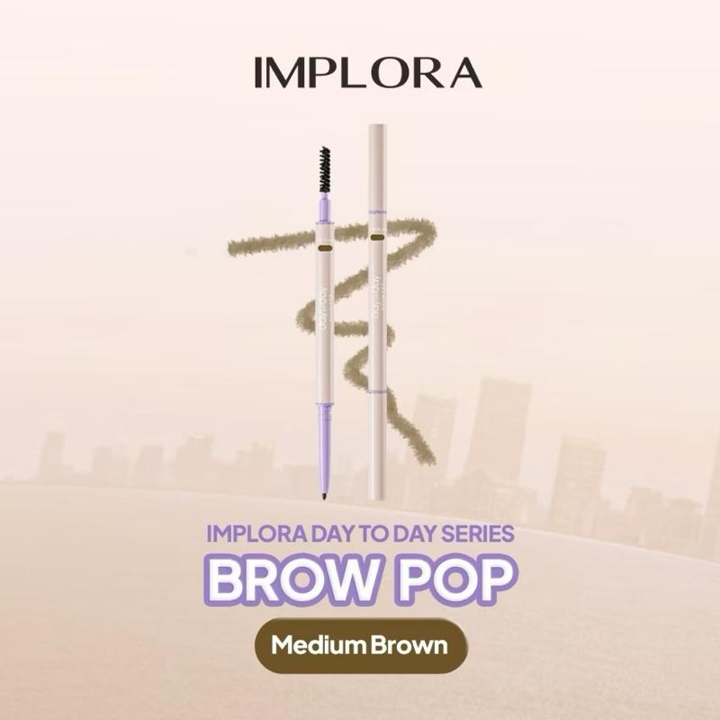 IMPLORA BrowMuse – Natural Pop Everyday Brow Pencil