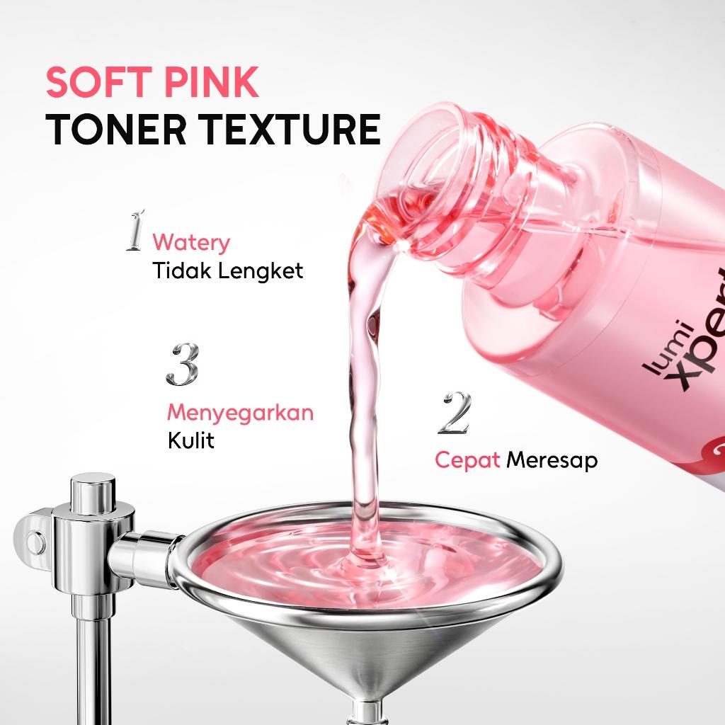 Lumixpert 2% Niacinamide Brightening Toner Mencerahkan warna kulit, mengurangi tampilan kusam Menghidrasi kulit secara mendalam