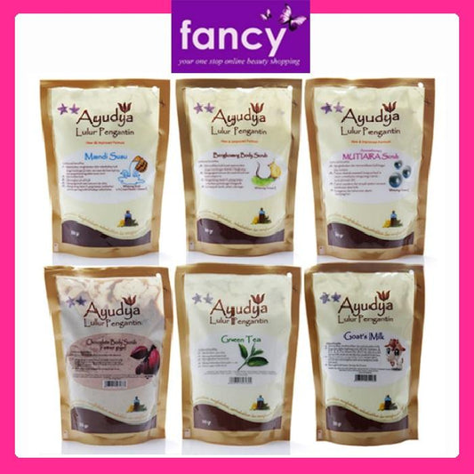 Ayudya Body Scrub 300g – Traditional Herbal Lulur for Smooth & Bright Skin