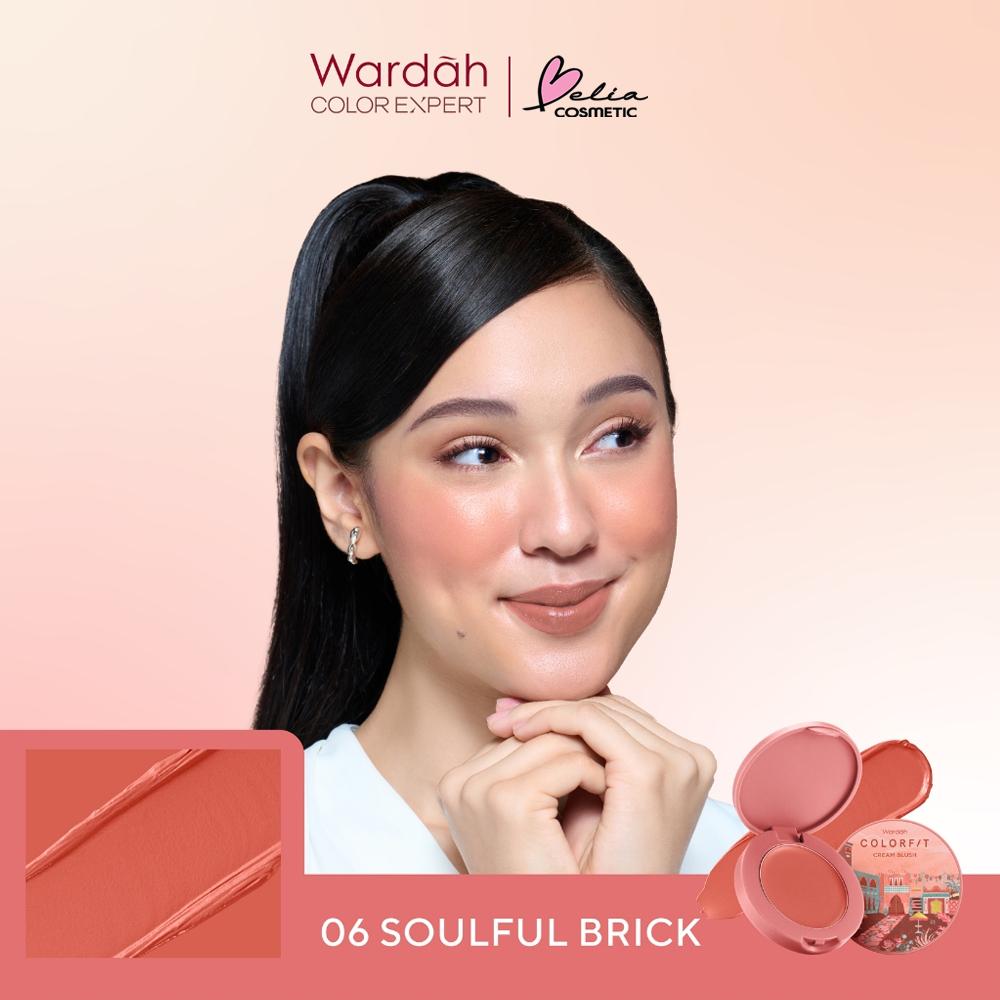 WARDAH Colorfit Cream Blush 3g – Soft, Buildable Color for Natural Glow