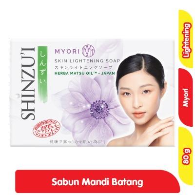 Shinzu’i Myori Skin Lightening Bar Soap 80g – Natural Radiance with Herbal Whitening Power