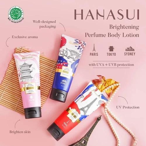 HANASUI Perfumed Body Lotion – 180ml | World-Inspired Scents (Paris/Sydney/Tokyo)