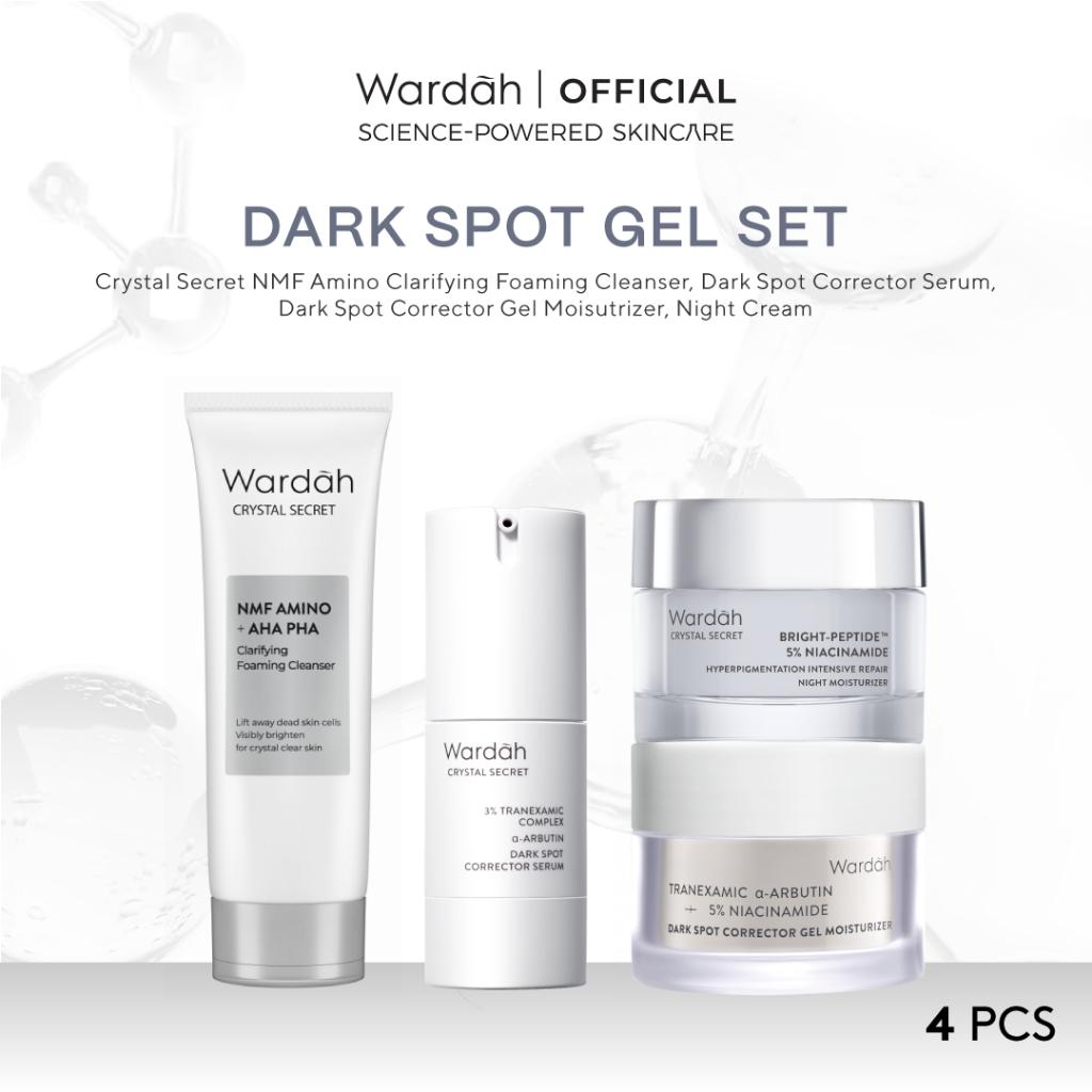 WARDAH Essential Skincare Set | Serum + Moisturizer + Cleanser | Azeclair Acne Control, Vitamin C Healthy Glow, Tranexamic Dark Spot Solution, Pentavitin Hydration | Complete Daily Skincare Routine