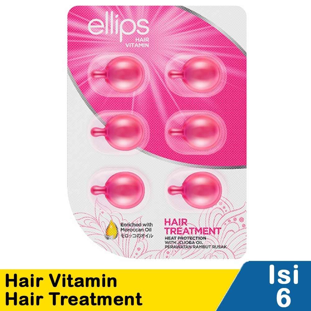 Ellips Pro-Keratin Hair Vitamin Silky Black 6x1ml – Deep Nourishment for Dark, Shiny & Smooth Hair