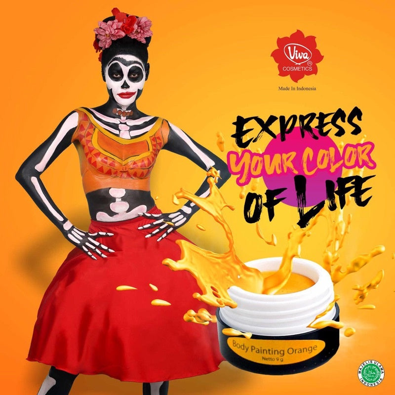 Viva Body & Face Painting - WATERPROOF (tersedia 12 warna)