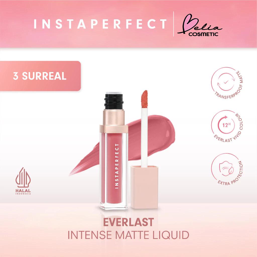 WARDAH Instaperfect Everlast Matte Lip Cream 4.2g – Bold Color | Long-Lasting | BPOM