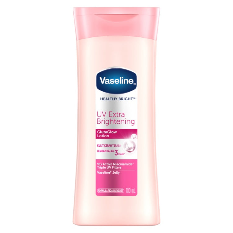 Vaseline Lotion Healthy Bright UV Extra Brightening 100ml Twin Pack