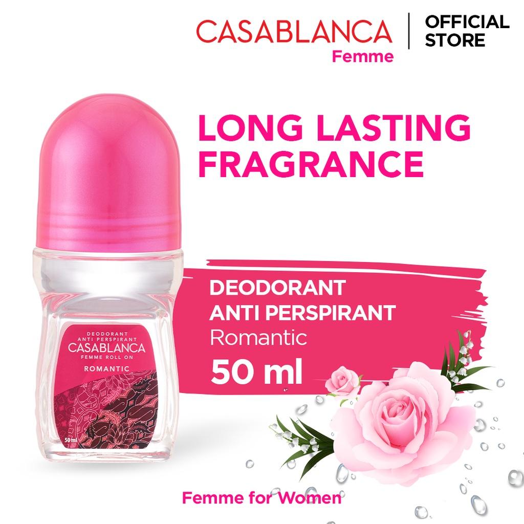Casablanca Deodorant Roll On 50ml / Body Mist Cologne 100ml