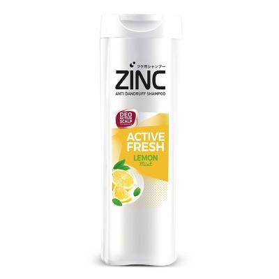 Zinc Anti-Dandruff Shampoo Active Fresh Lemon 170ml – Cooling & Refreshing Scalp Care