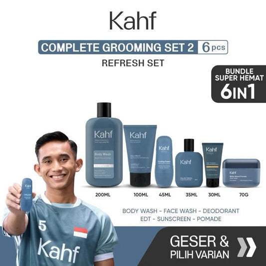 Kahf Daily Power Grooming Kit 2 – Full Essential Set for Men