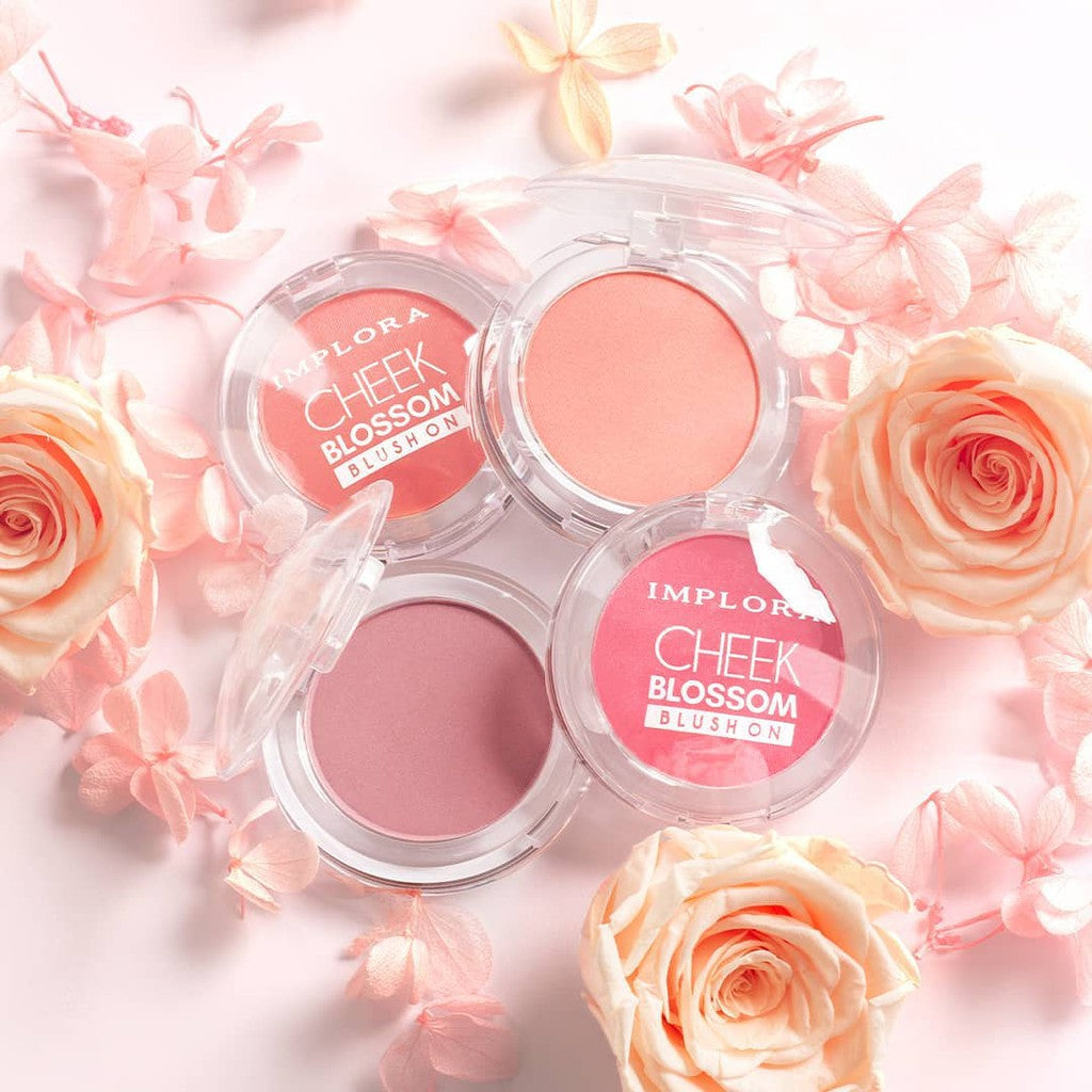 Implora Cheek Blossom Blush On | Natural Look | Matte Finish | Blendable