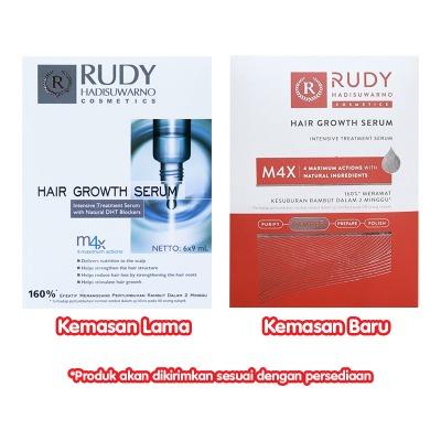 Rudy Hadisuwarno Cosmetics Hair Growth Serum 6 x 9ml – Targeted Hair Fall Solution from the Roots!