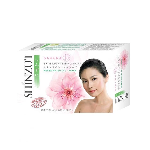 SHINZUI Skin Lightening Bar Soap 80gr | Sabun Mandi Batang Shinzu'i