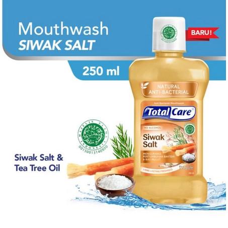 TOTAL CARE Mouthwash 250 ml Obat Kumur Antiseptik Dingin Segar Halal Tanpa Alkohol