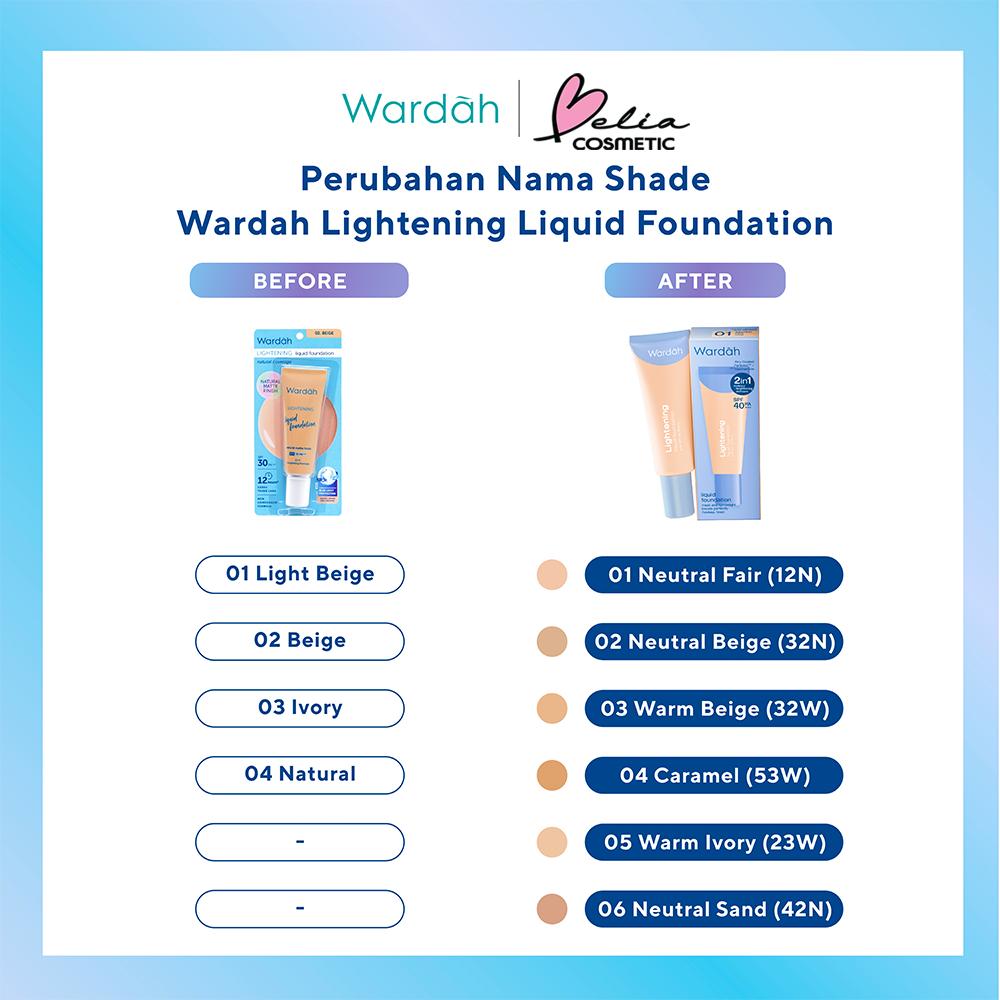 Wardah Lightening Foundation – Halal & BPOM Safe Bright & Light -  Only at Serba Ada!
