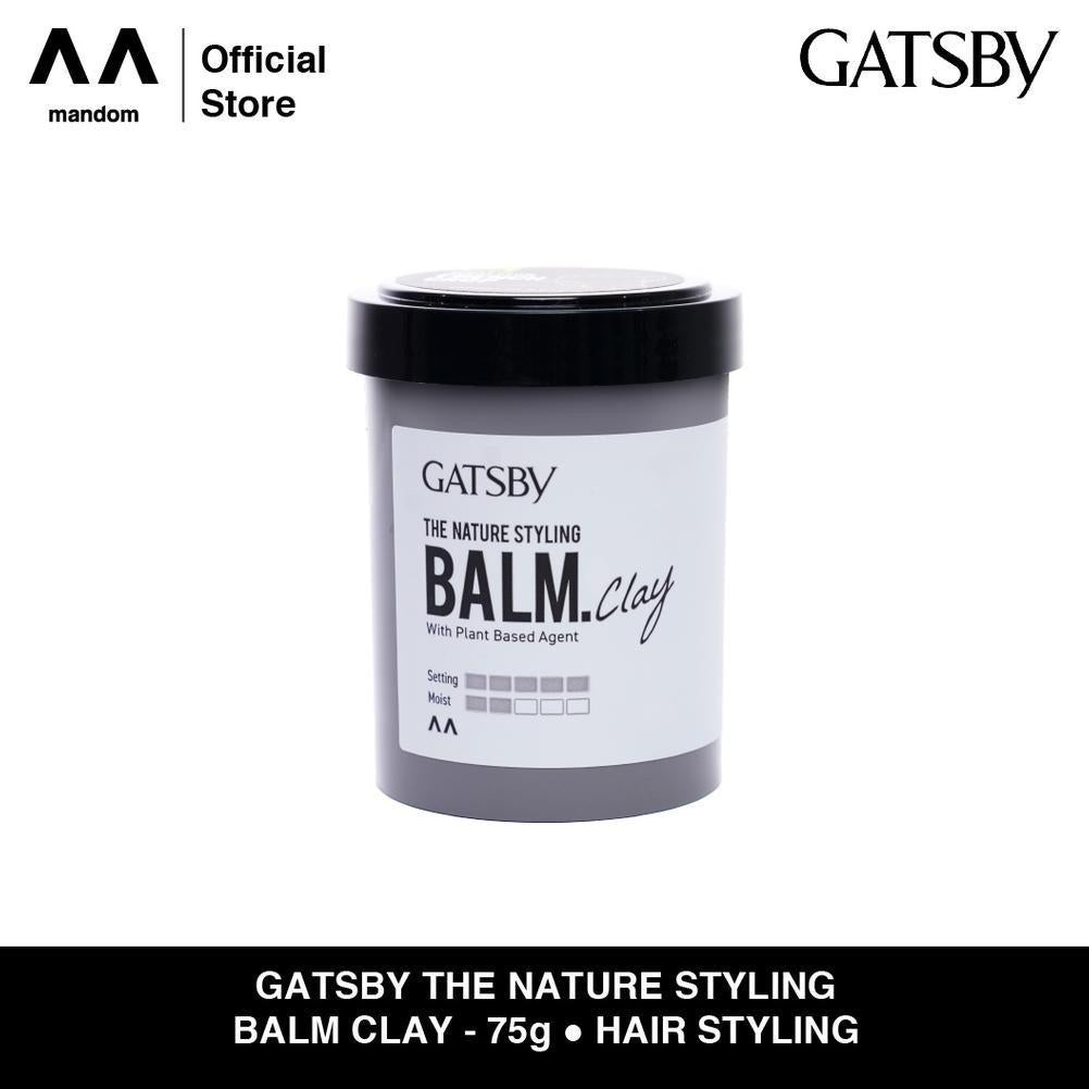 Gatsby Hair Styling Balm Pot 70g – Natural Texture, Light Hold & Effortless Matte Finish