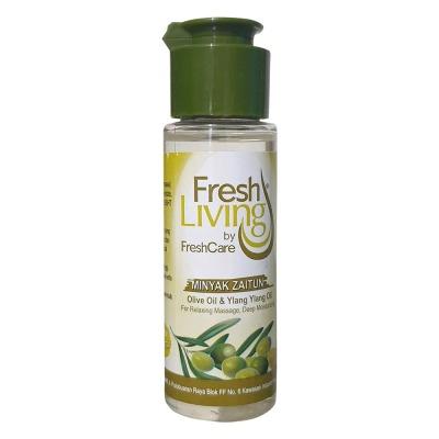 FreshCare Fresh Living Olive Oil 50ml – All-in-One Natural Moisturizer for Soft, Radiant Skin & Hair