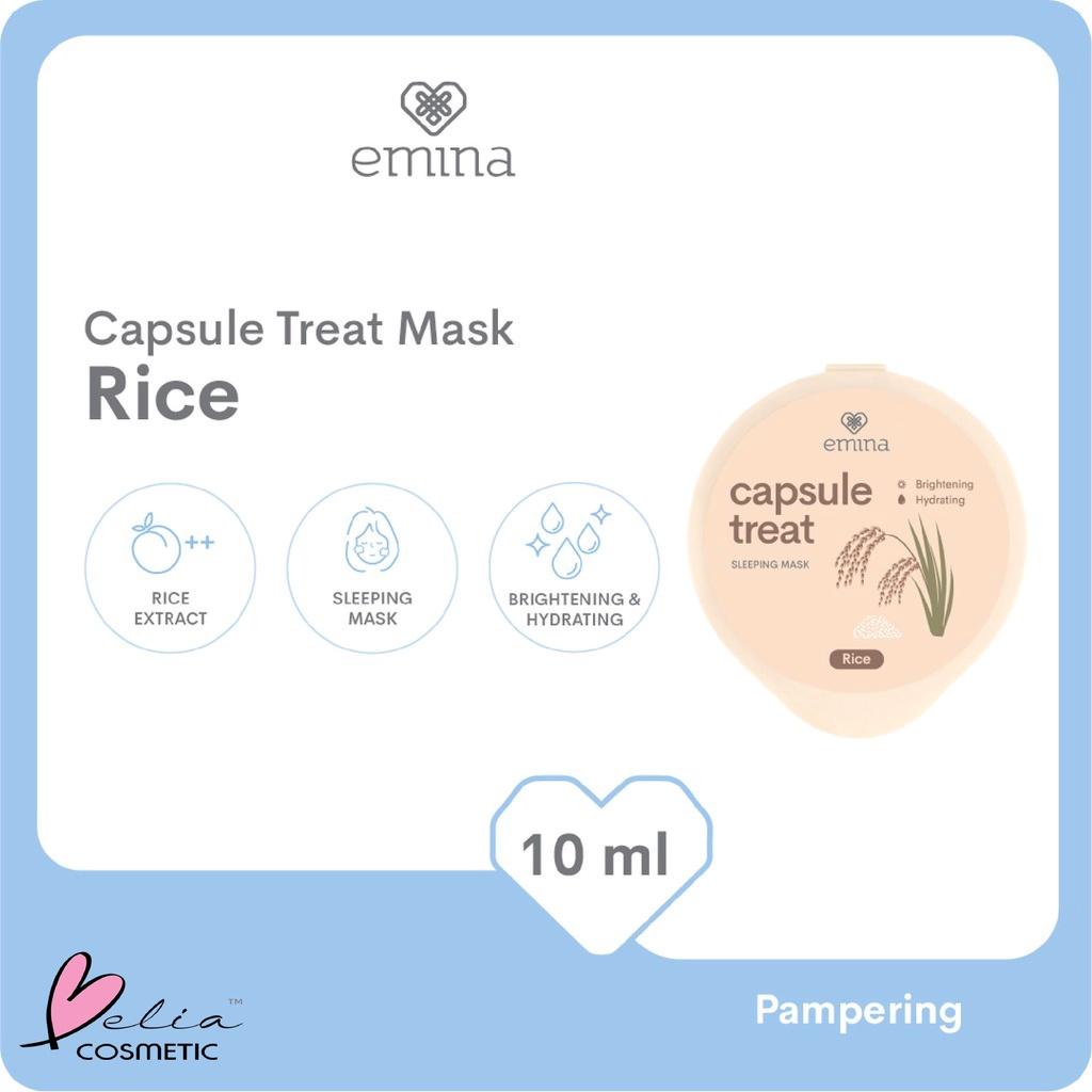 Emina Masquerade Face Sheet Mask 23g & Capsule Treat Mask | Masker Wajah Praktis by Serba Ada
