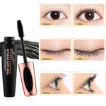 Makeup for Season Maskara Pemanjang Bulu Mata 4D Silk Fiber Maskara Anti Air Tahan Lama  Mascara Serat Sutra
