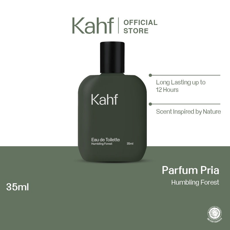 Kahf Humbling Forest & Invigorating Waterfall Eau De Toilette Pack 35 ml x 2 pcs