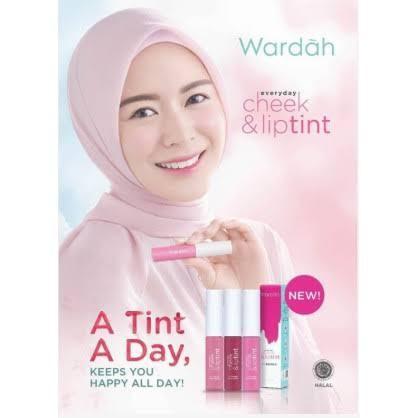 WARDAH Everyday Cheek & Lip Tint – 2-in-1 Liptint & Blush | Natural Glow