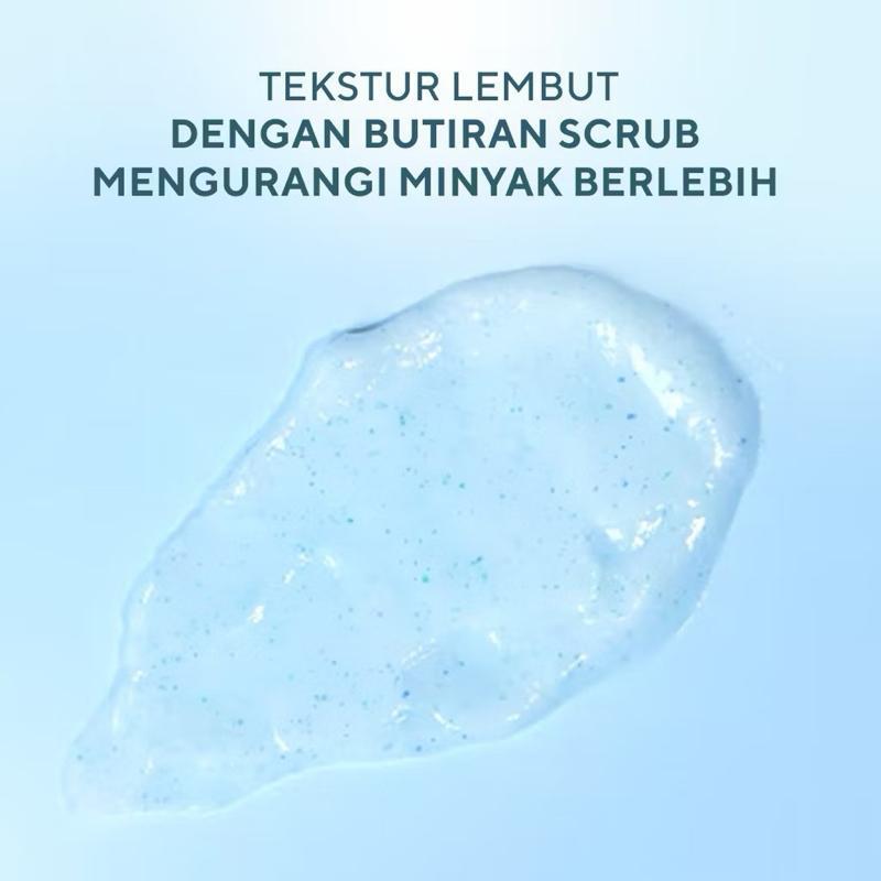 Wardah Glow Reveal Exfoliating Scrub 50ml – Niacinamide-Powered Gentle Face Cleanser